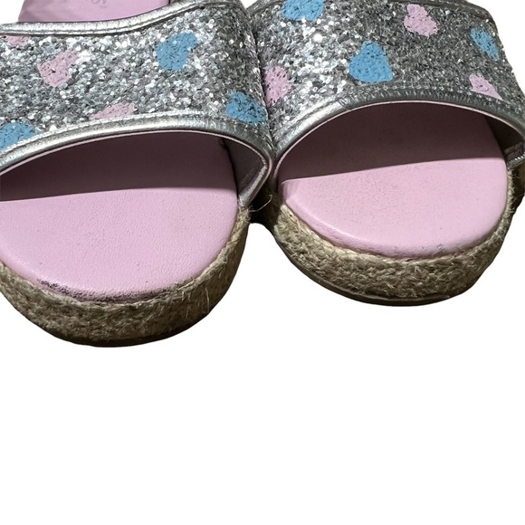 Carter’s sandals girl heart glitter size 11 - Picture 9 of 10